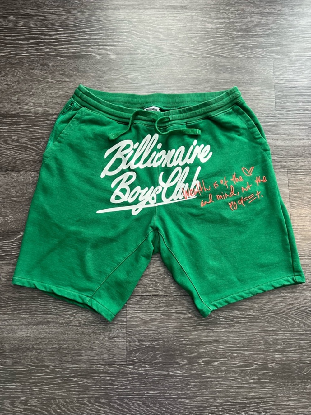 Billionaire Boys Club "Celestial" French Terry Shorts in Verdant Green